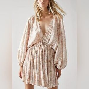 NWOT Free People Azrel mini dress XSmall